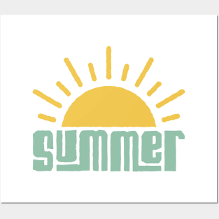 Summer Sunshine Posters and Art